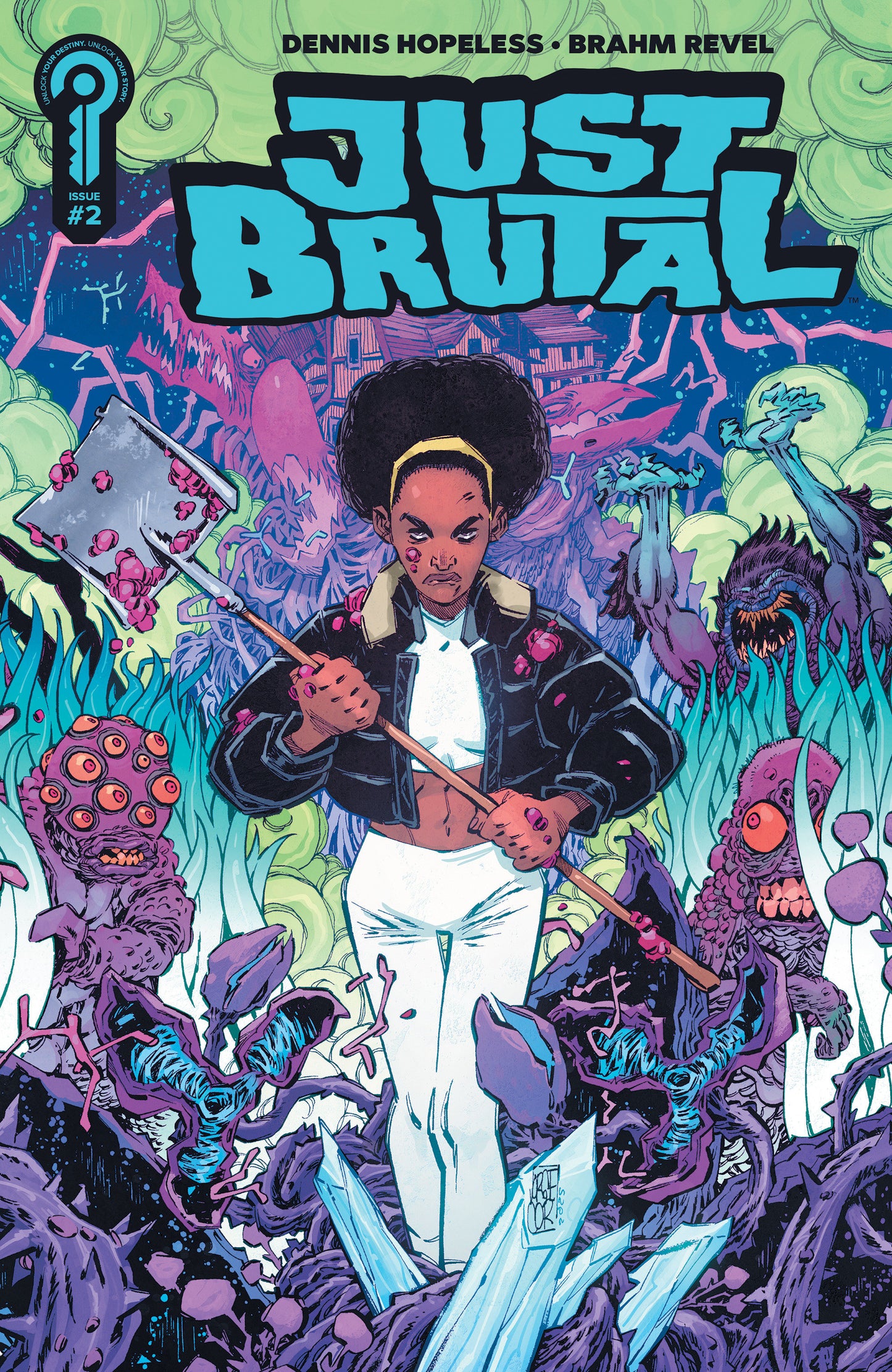 JUST BRUTAL #2 COVER B JORGE CORONA (Backorder, Allow 4-5 Weeks)