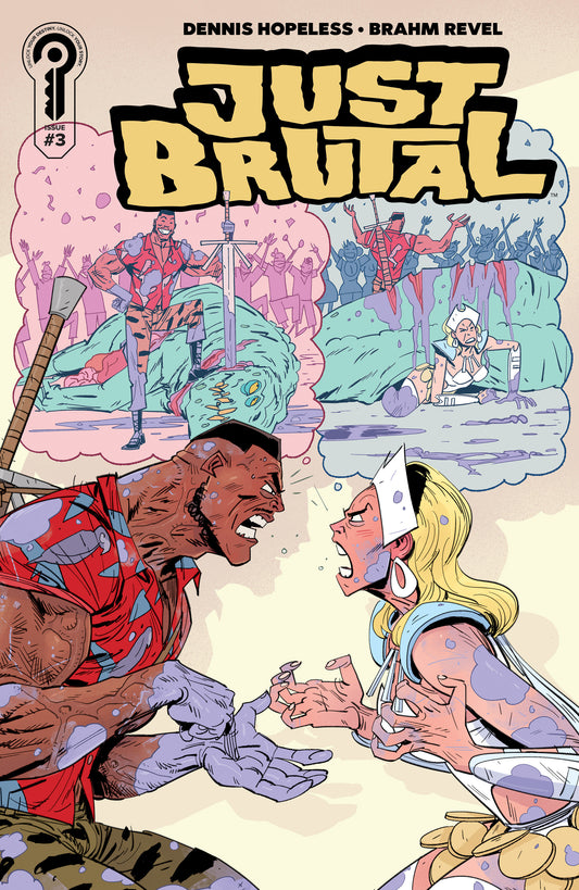 JUST BRUTAL #3 COVER A BRAHM REVEL (Backorder, Allow 4-5 Weeks)