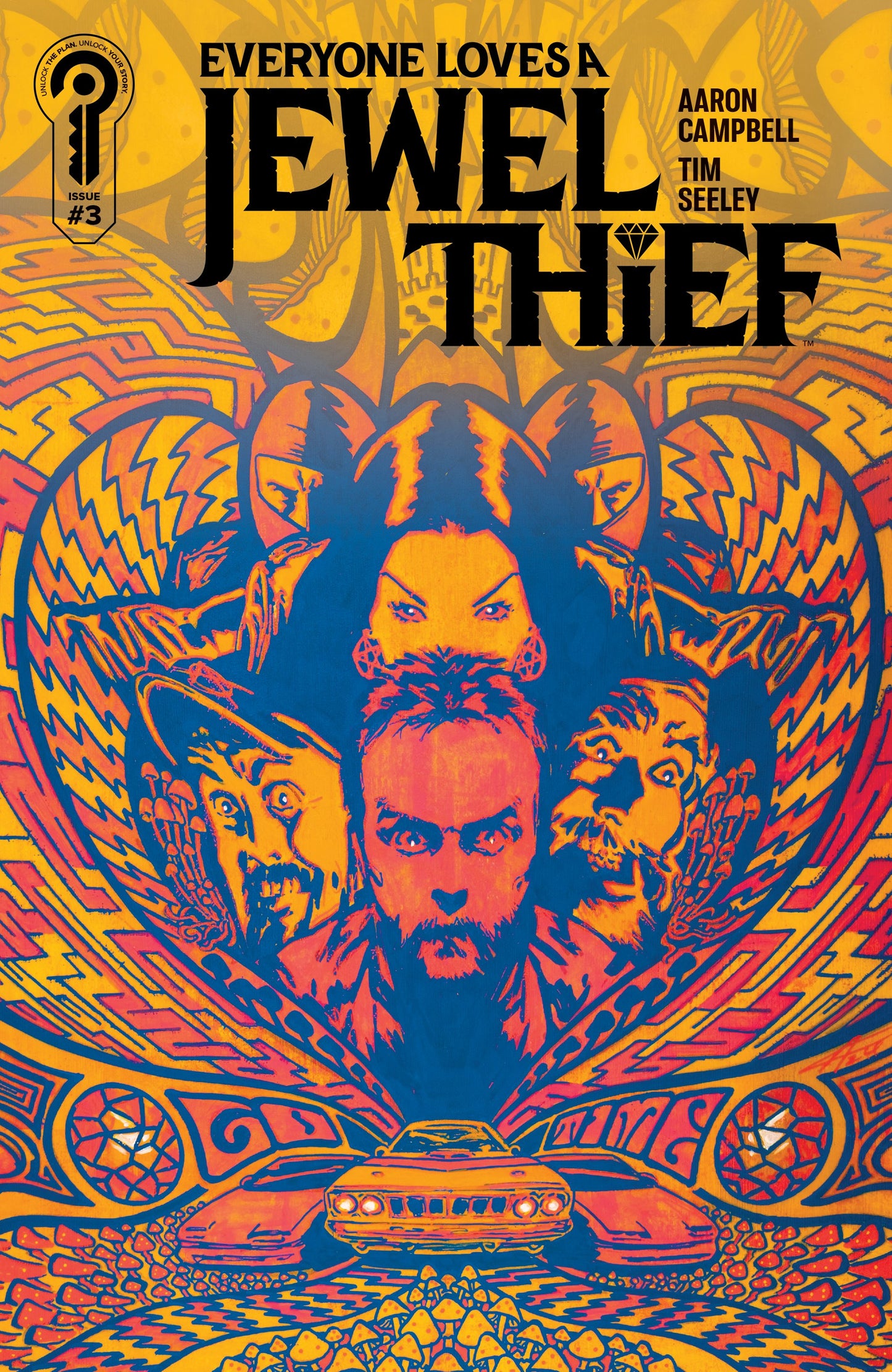 EVERYONE LOVES A JEWEL THIEF #3 COVER A AARON CAMPBELL (Backorder, Allow 4-5 Weeks)