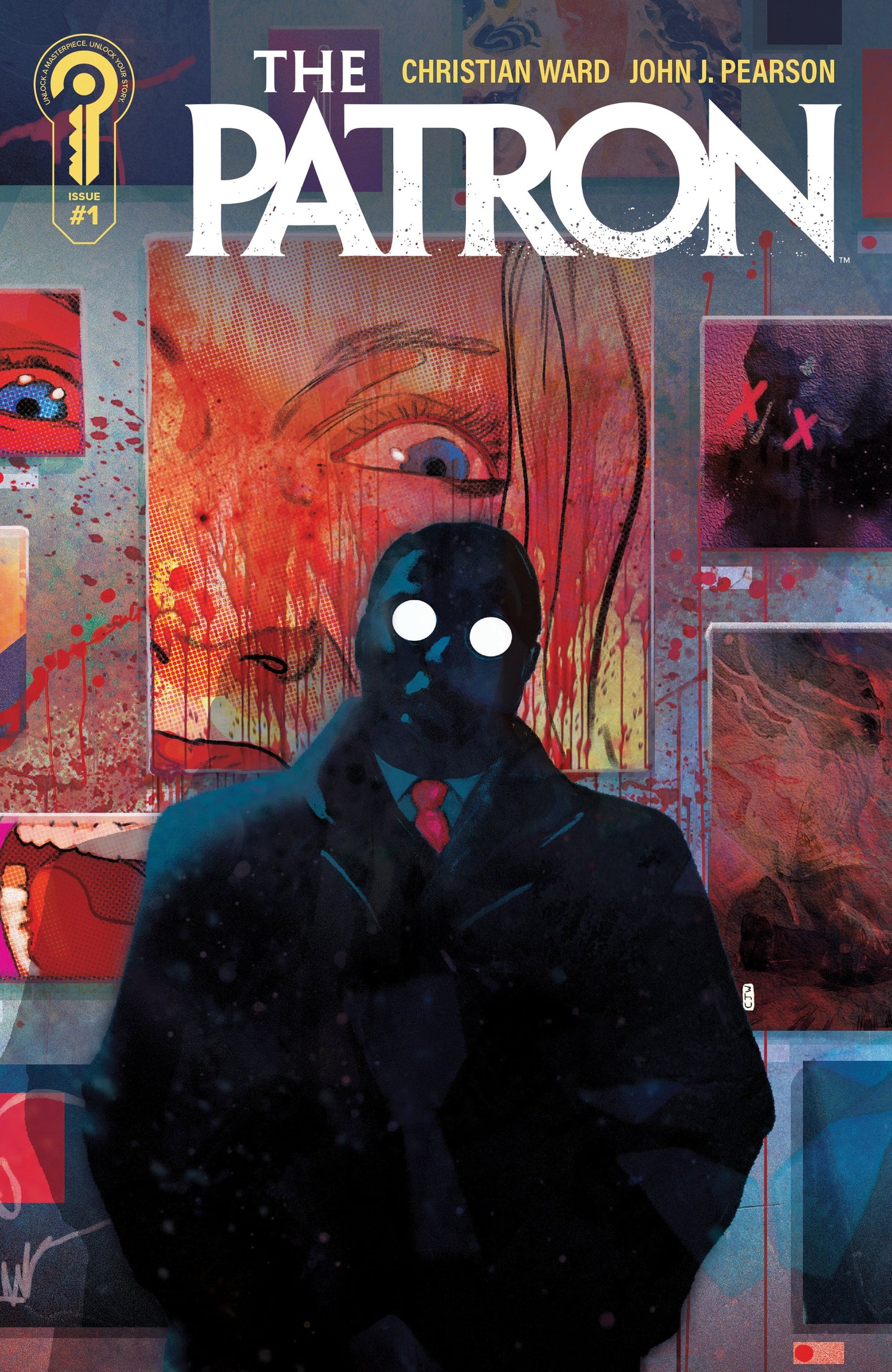 THE PATRON #1 COVER A CHRISTIAN WARD (Backorder, Allow 4-5 Weeks)