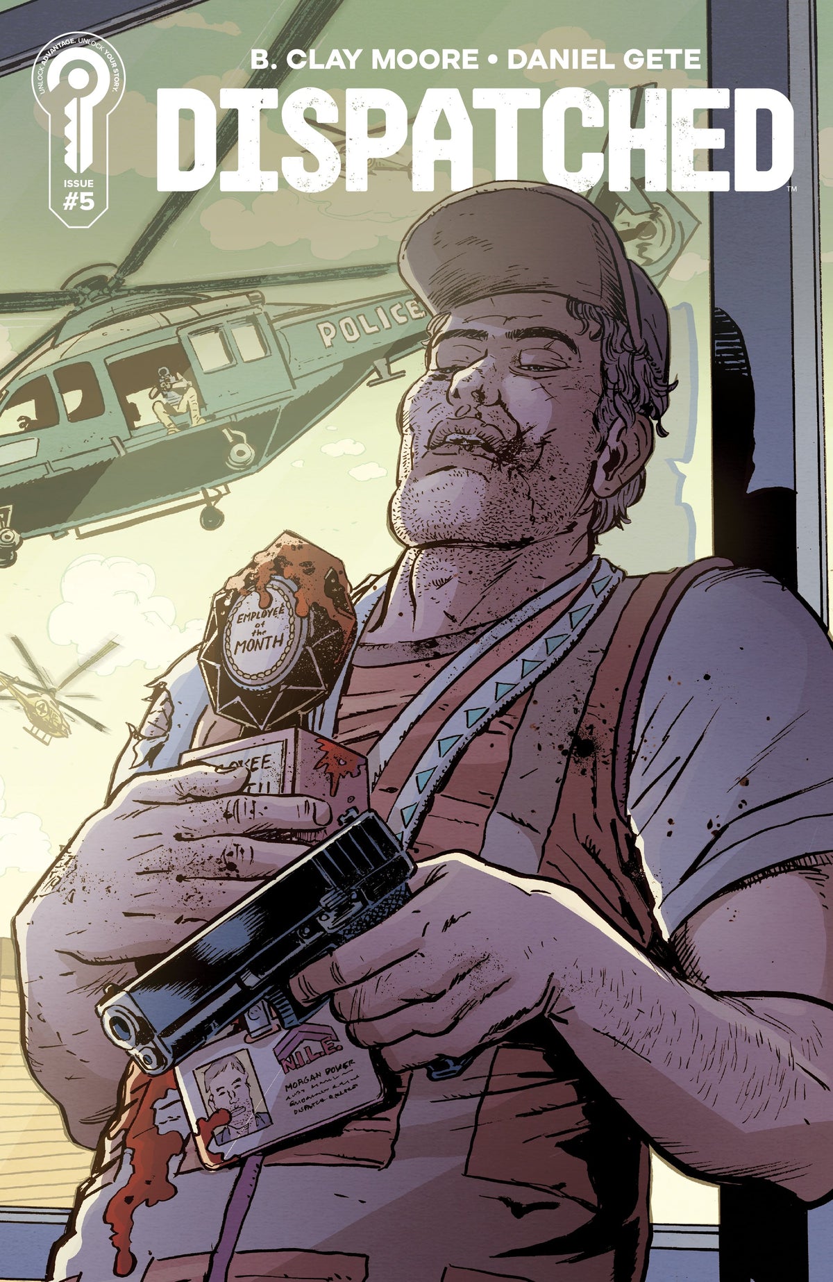 DISPATCHED #5 COVER B DAVID LAPHAM