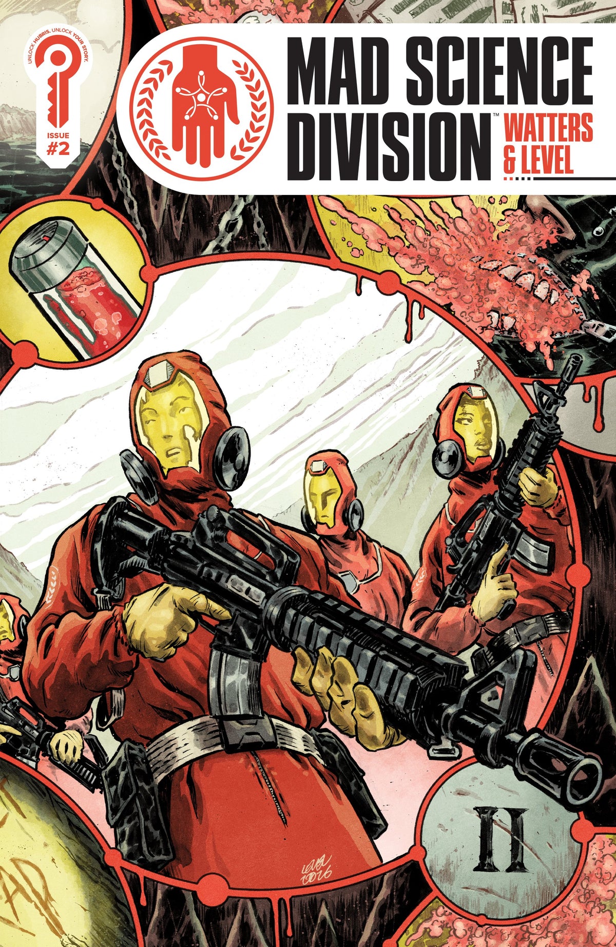 MAD SCIENCE DIVISION #2 COVER A BRIAN LEVEL