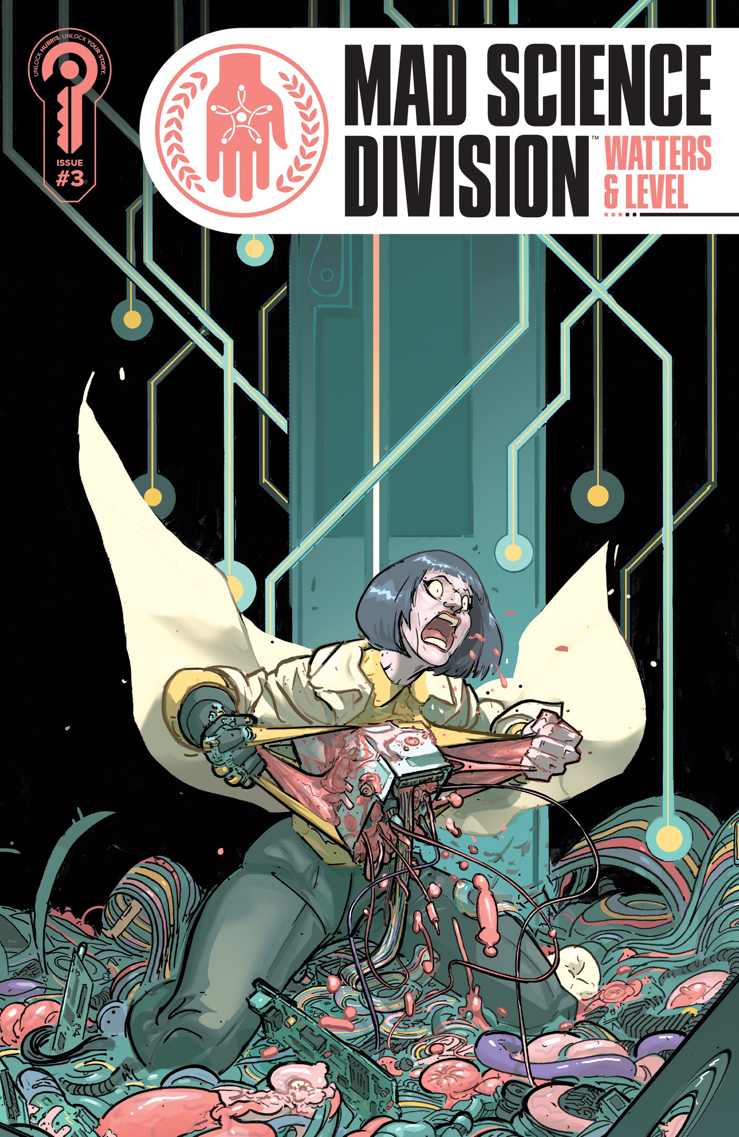 MAD SCIENCE DIVISION #3 COVER B RILEY ROSSMO (27 Jan Release)