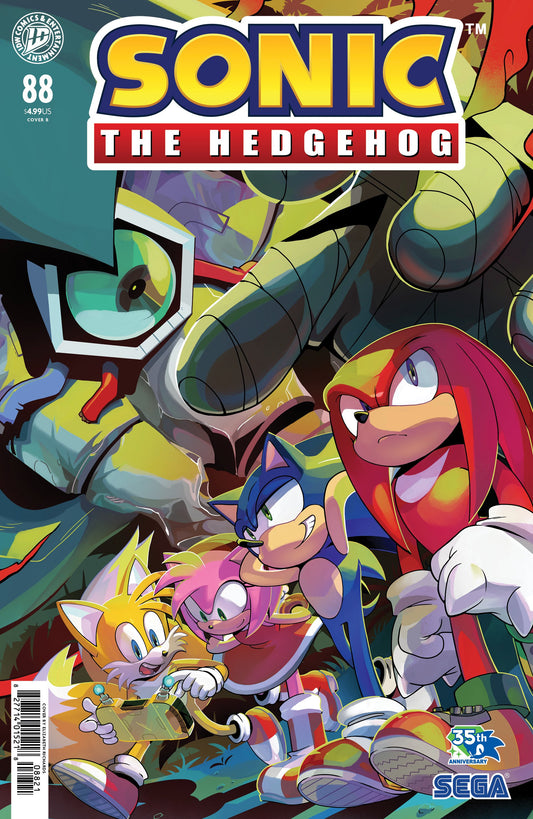SONIC THE HEDGEHOG #88 VAR B (RICHARDS) (22 Jul Release)