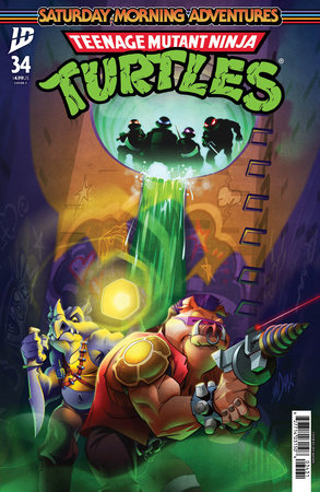 TEENAGE MUTANT NINJA TURTLES: SATURDAY MORNING ADVENTURES #34 VAR C