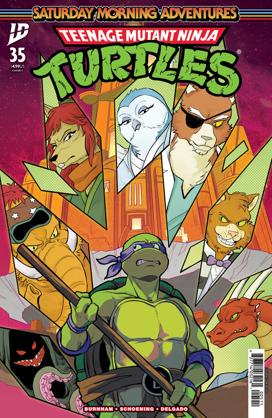 TMNT SATURDAY MORNING ADV #35 VAR C (LIAO) (Backorder, Allow 4-5 Weeks)