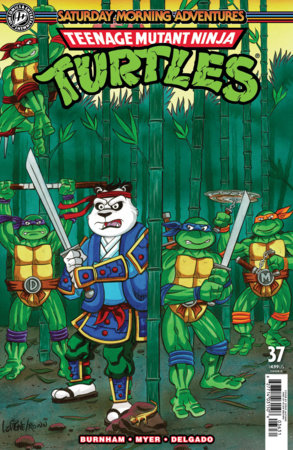 TEENAGE MUTANT NINJA TURTLES: SATURDAY MORNING ADVENTURES #37 FOIL VAR D