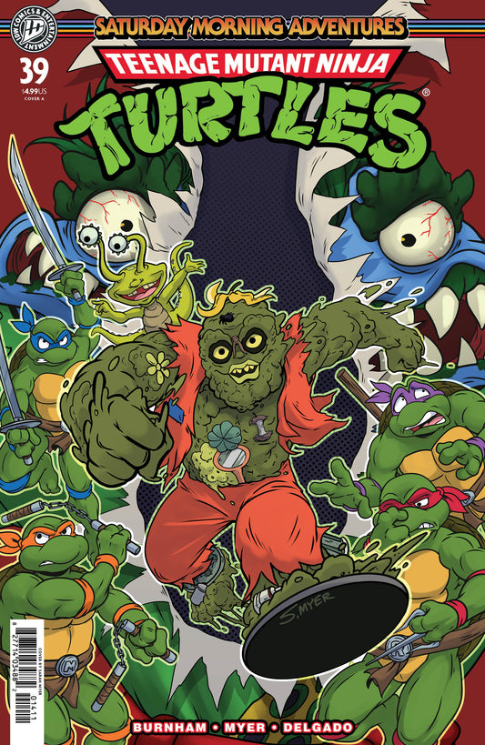 TMNT SATURDAY MORNING ADV #39 COVER A (MYER) (29 Jul Release)