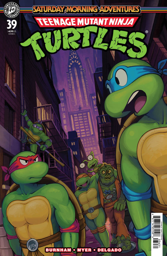 TMNT SATURDAY MORNING ADV #39 VAR C (GOWOAH) (29 Jul Release)