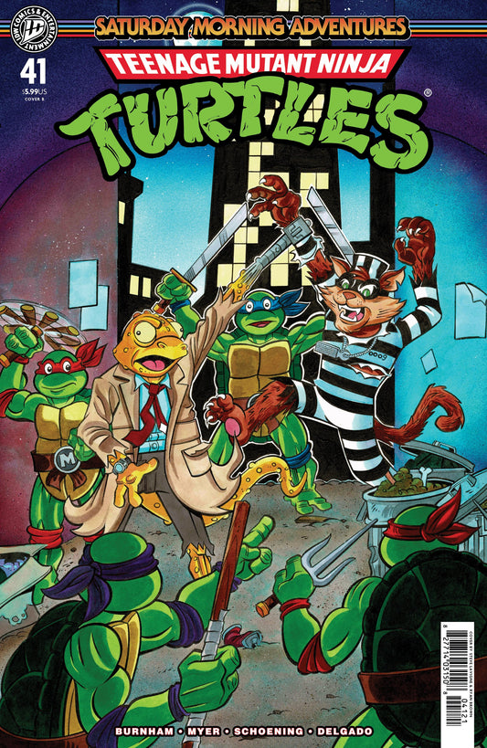 TEENAGE MUTANT NINJA TURTLES: SATURDAY MORNING ADVENTURES #41 VAR B