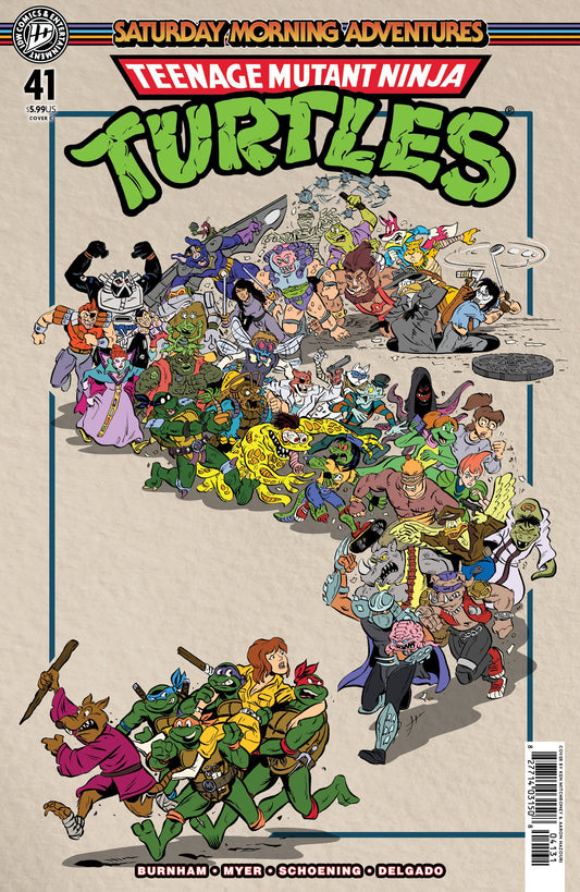 TEENAGE MUTANT NINJA TURTLES: SATURDAY MORNING ADVENTURES #41 VAR C