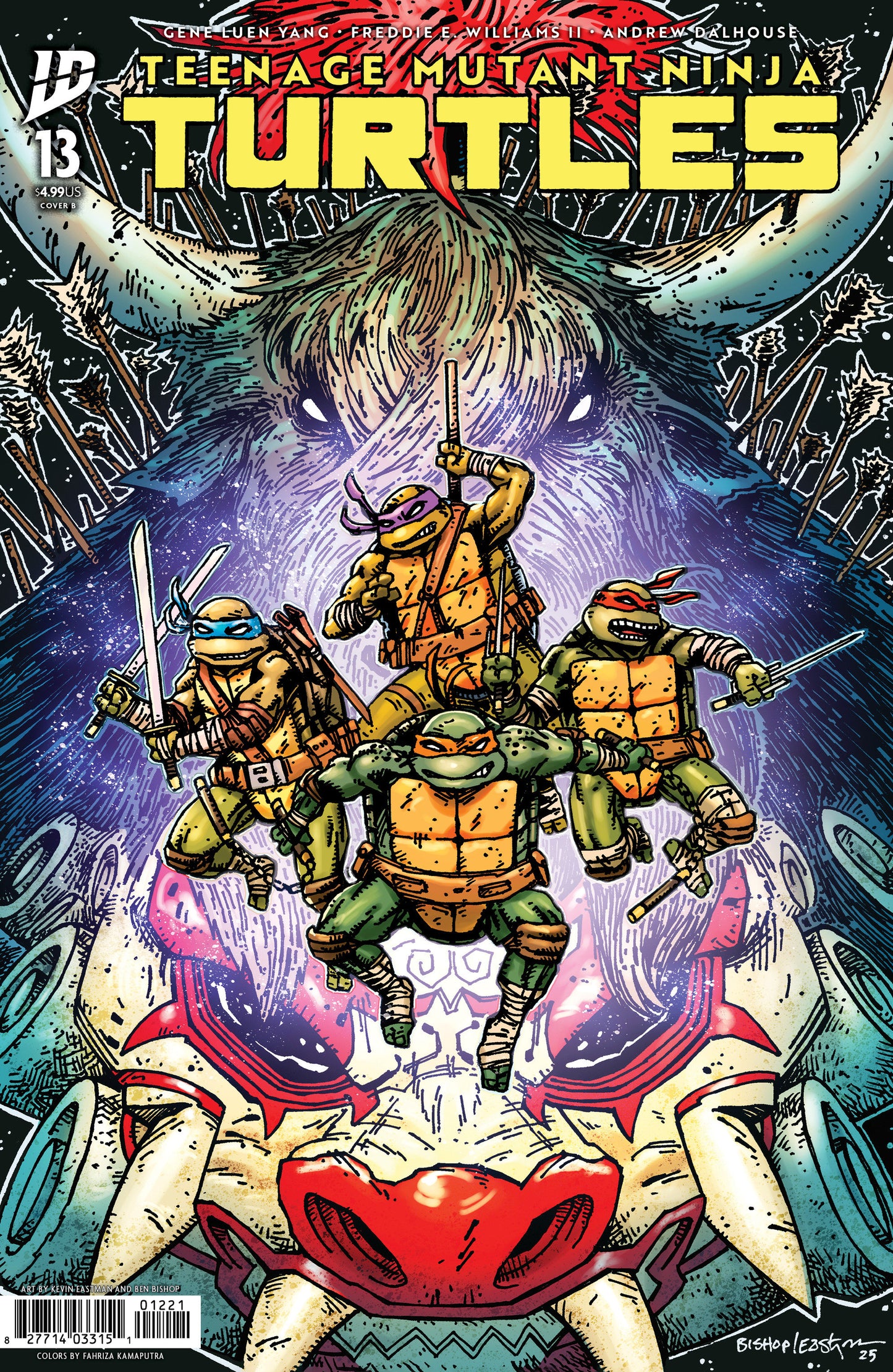 TEENAGE MUTANT NINJA TURTLES 2024 #13 VAR B (EASTMAN) (Backorder, Allow 4-5 Weeks)