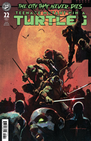 TEENAGE MUTANT NINJA TURTLES #22 VAR C