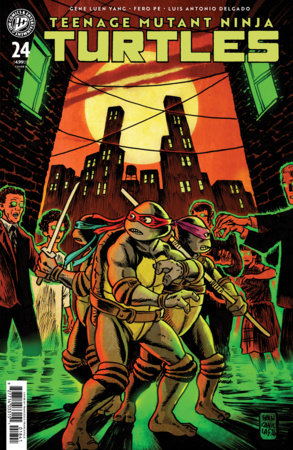 TEENAGE MUTANT NINJA TURTLES #24 VAR D