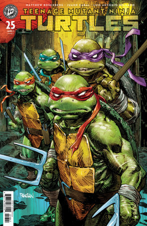 TEENAGE MUTANT NINJA TURTLES #25 VAR C