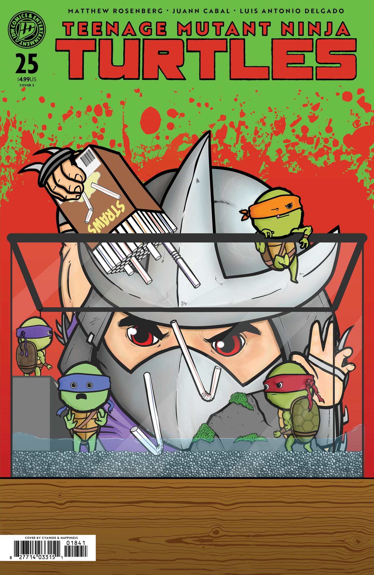 TEENAGE MUTANT NINJA TURTLES 2024 #25 VAR EVAR) | IDW PUBLISHING | Comicbookeroo