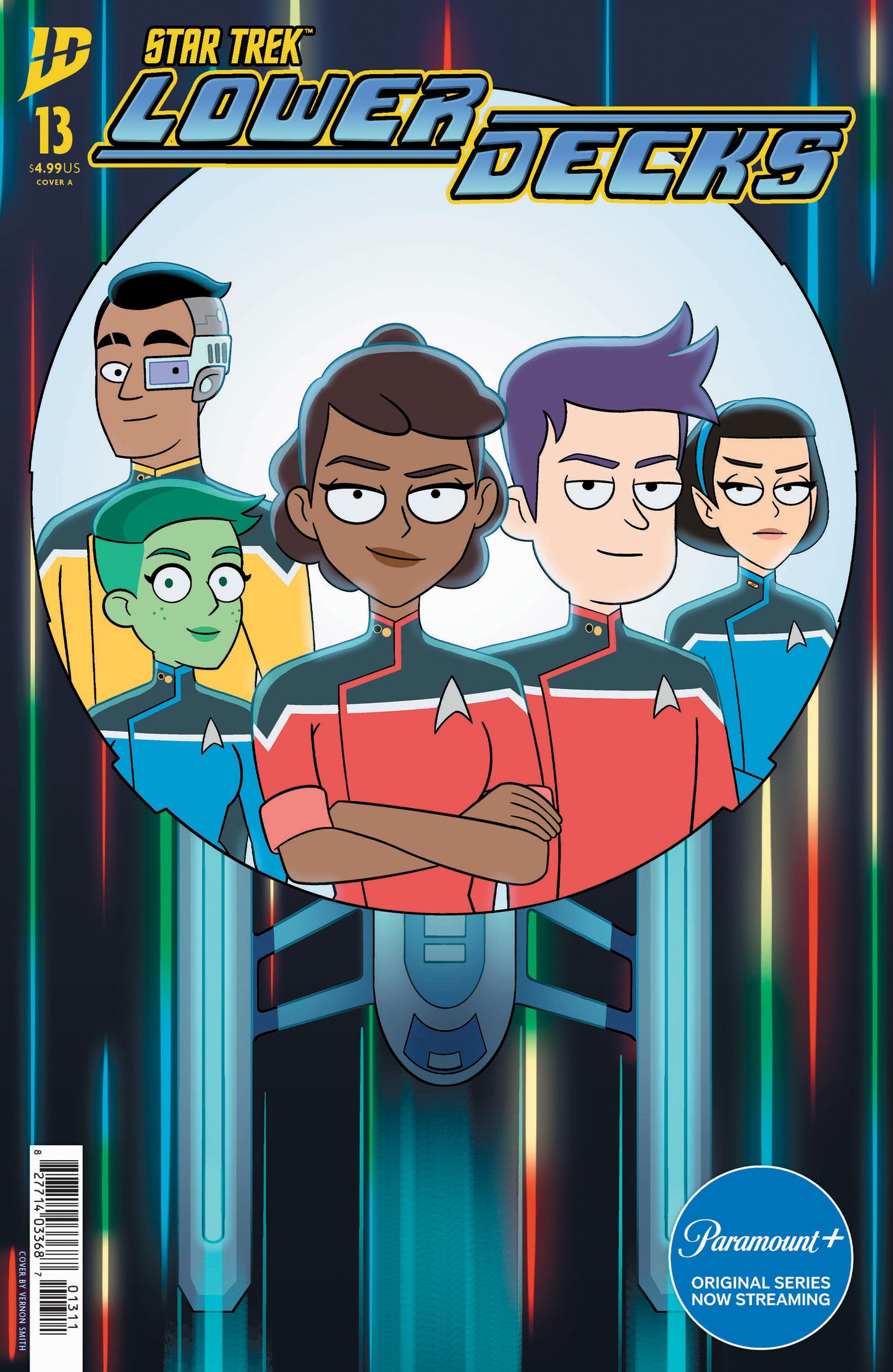 STAR TREK LOWER DECKS #13 COVER A (SMITH) (Backorder, Allow 4-5 Weeks)