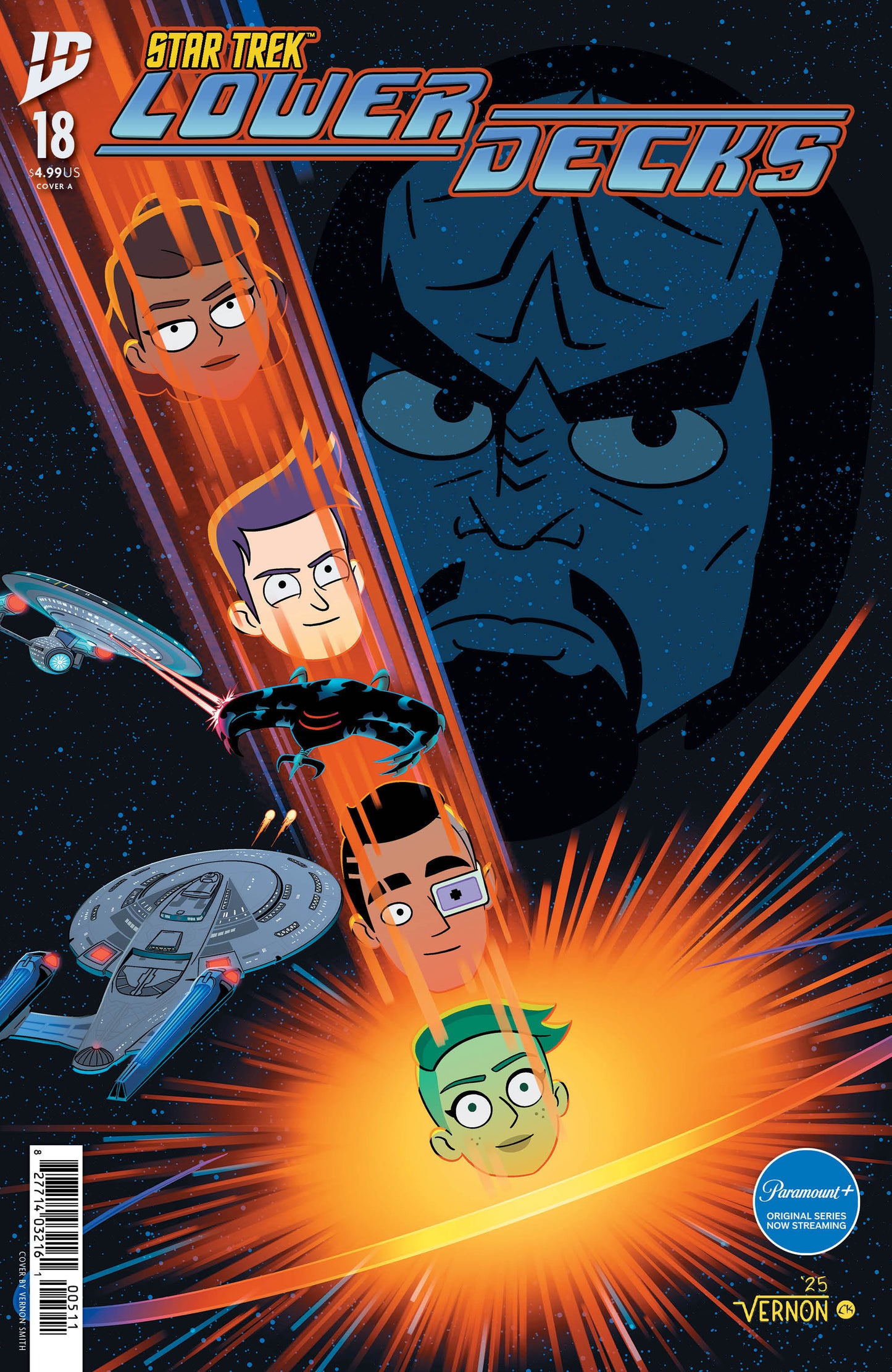STAR TREK LOWER DECKS #18 COVER A (SMITH) (Backorder, Allow 4-5 Weeks)