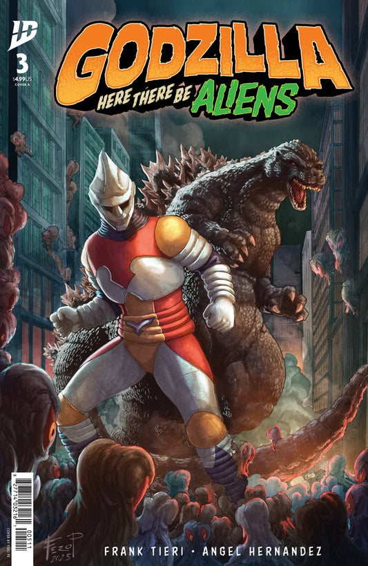 GODZILLA HERE THERE BE ALIENS #3 CVR A PE (Backorder, Allow 4-5 Weeks)
