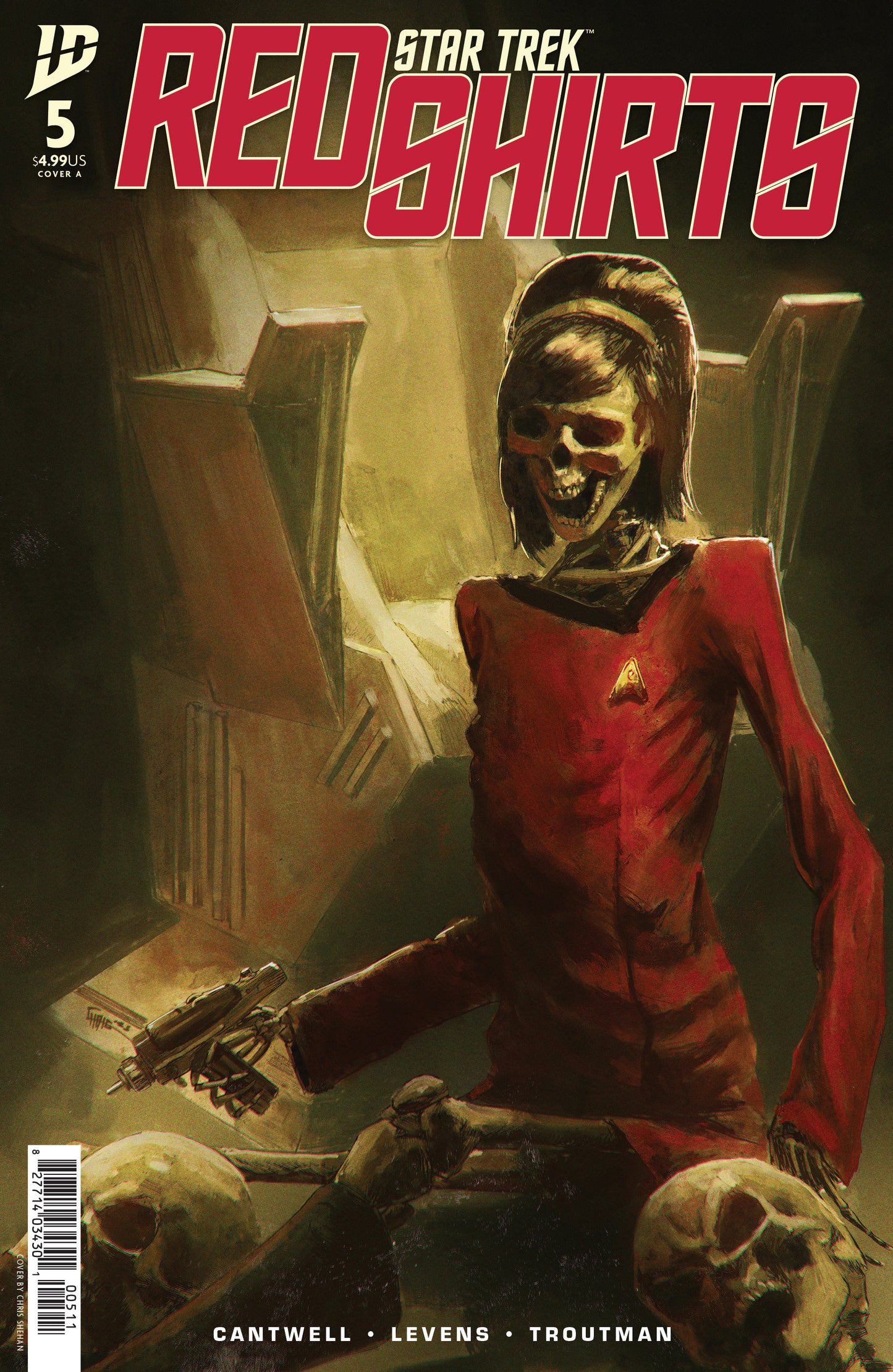 STAR TREK RED SHIRTS #5 COVER A (SHEHAN) (Backorder, Allow 4-5 Weeks)