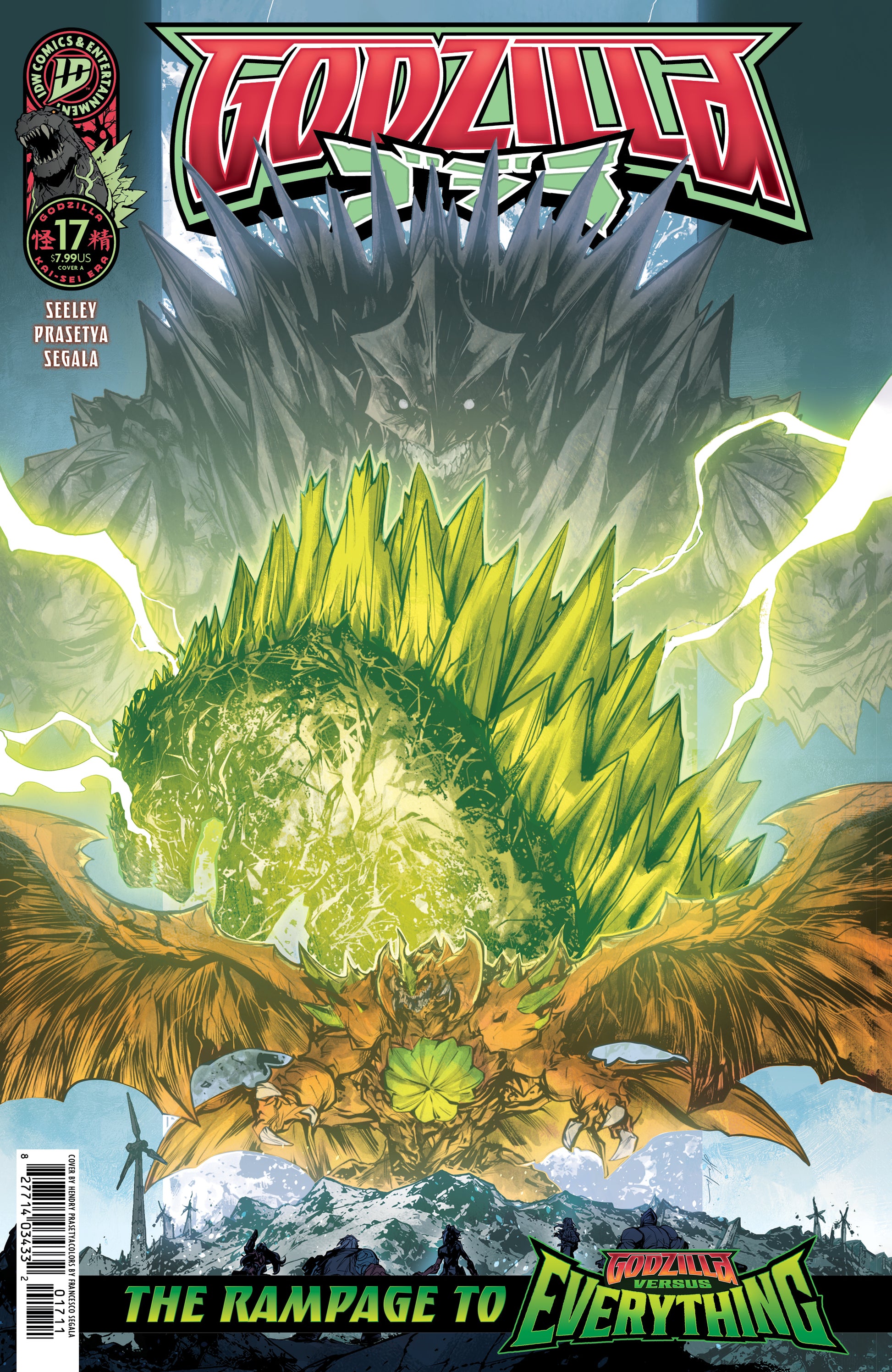 GODZILLA KAI SEI ERA #17 COVER A (PRASETYA) | IDW PUBLISHING | Comicbookeroo