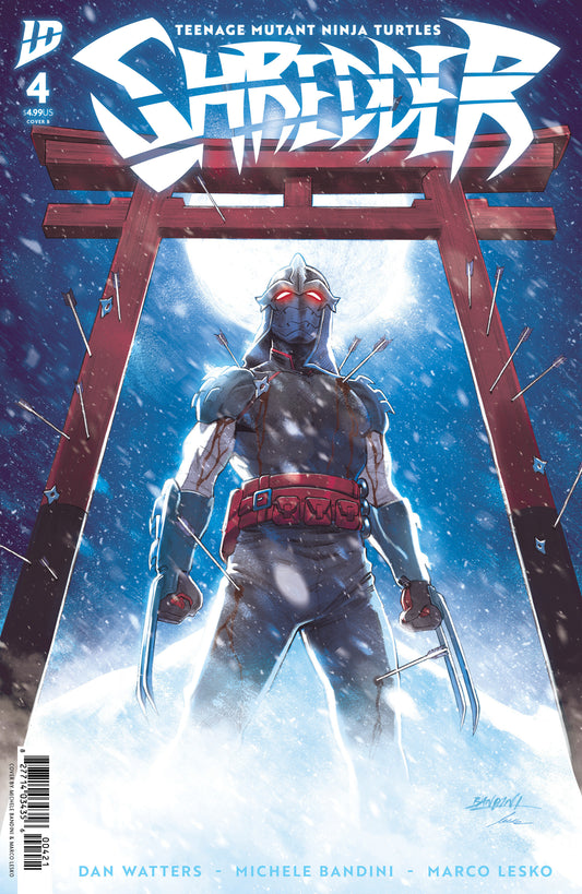 TEENAGE MUTANT NINJA TURTLES SHREDDER #4 VAR B (BANDINI) (Backorder, Allow 4-5 Weeks)