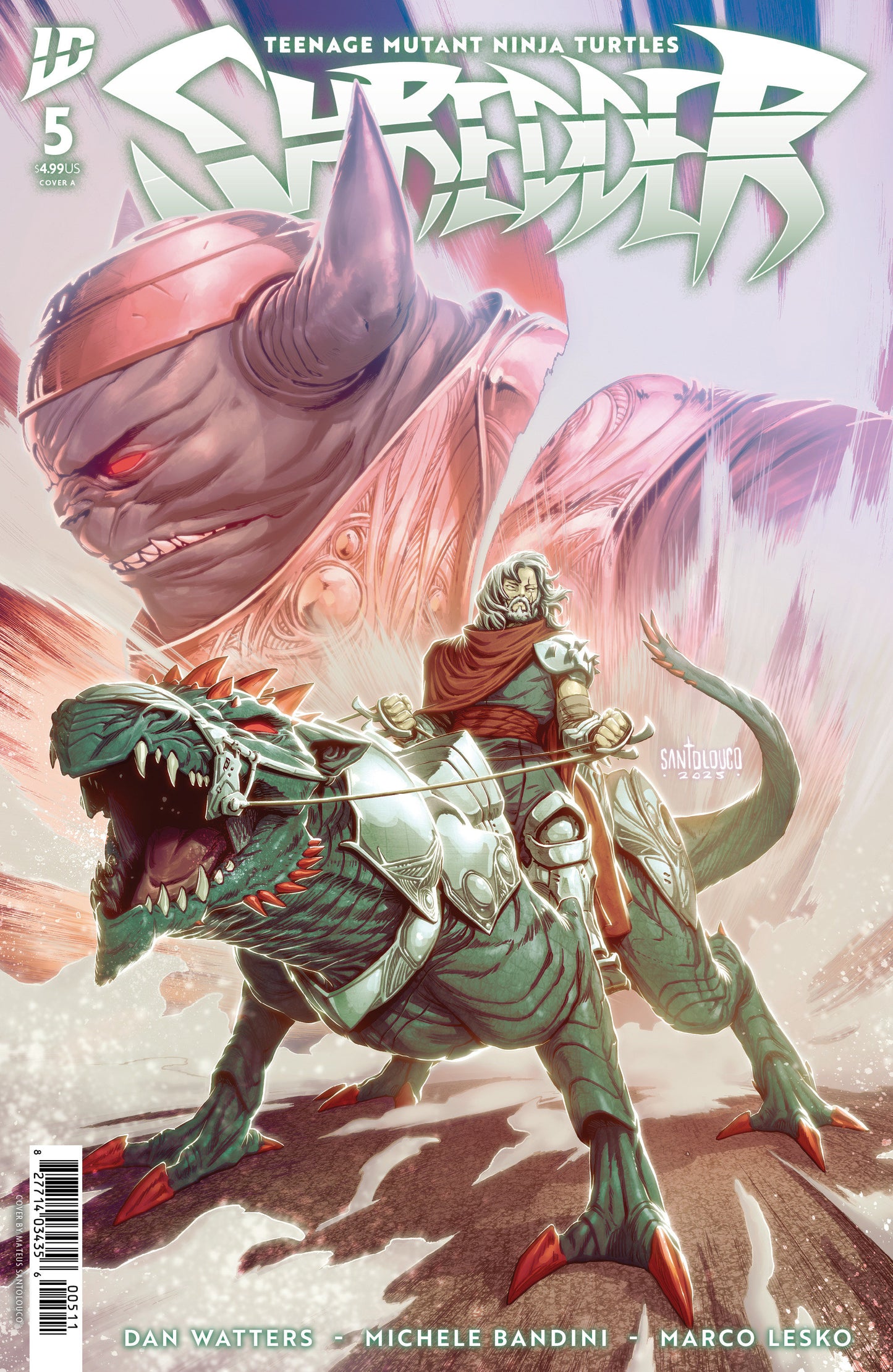 TEENAGE MUTANT NINJA TURTLES SHREDDER #5 COVER A (SANTOLOUCO) (Backorder, Allow 4-5 Weeks)