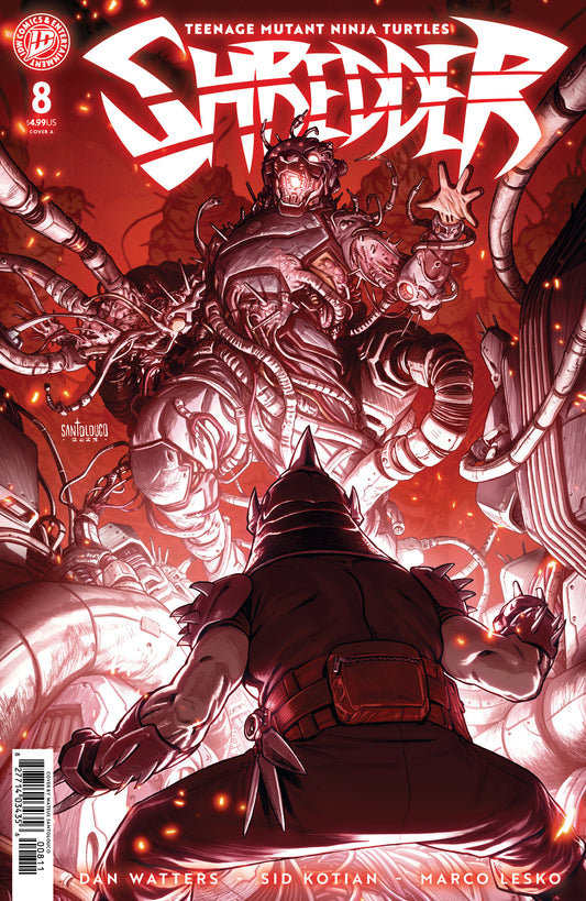 TEENAGE MUTANT NINJA TURTLES SHREDDER #8 COVER A (SANTOLOUCO) (Backorder, Allow 4-5 Weeks)