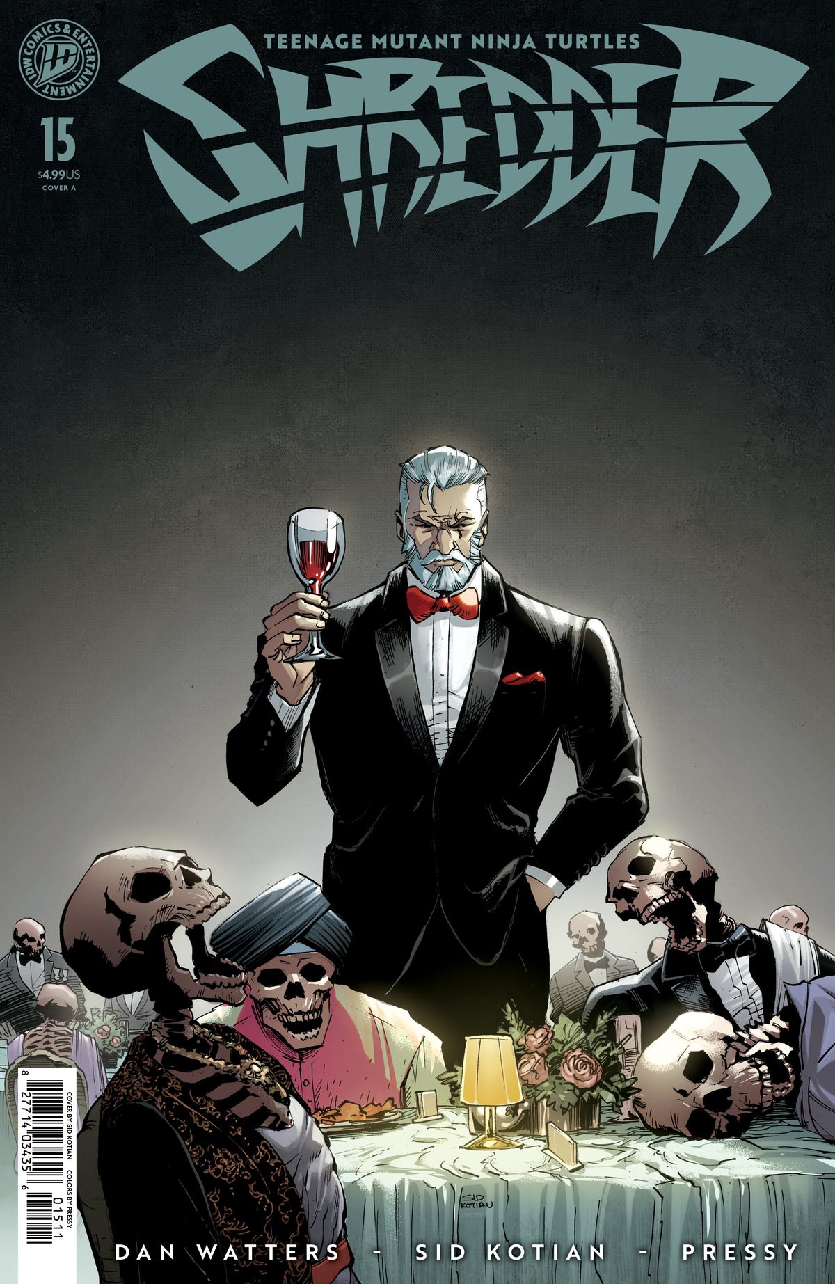 TEENAGE MUTANT NINJA TURTLES: SHREDDER #15 COVER A