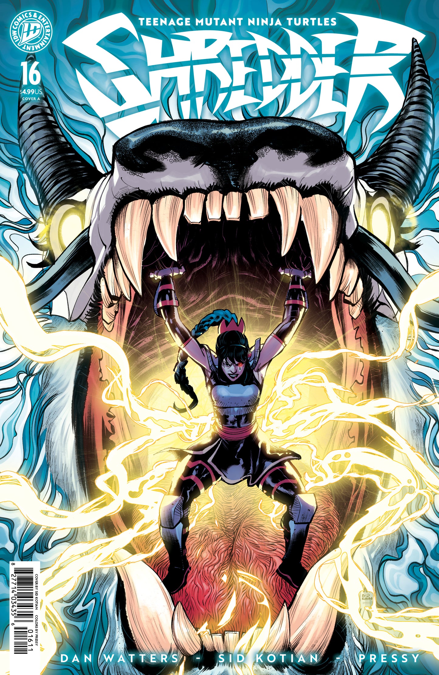 TEENAGE MUTANT NINJA TURTLES SHREDDER #16 COVER A (KOTIAN) | IDW PUBLISHING | Comicbookeroo