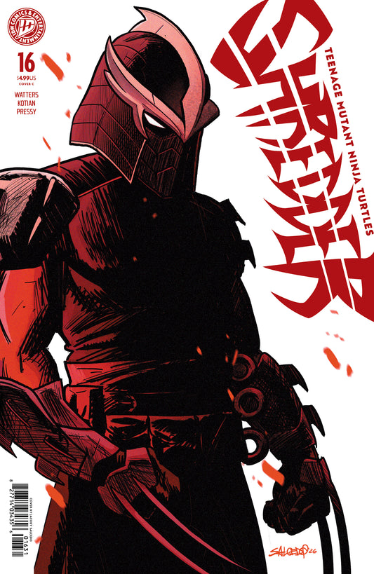 TEENAGE MUTANT NINJA TURTLES SHREDDER #16 VAR C (SALCEDO) | IDW PUBLISHING | Comicbookeroo