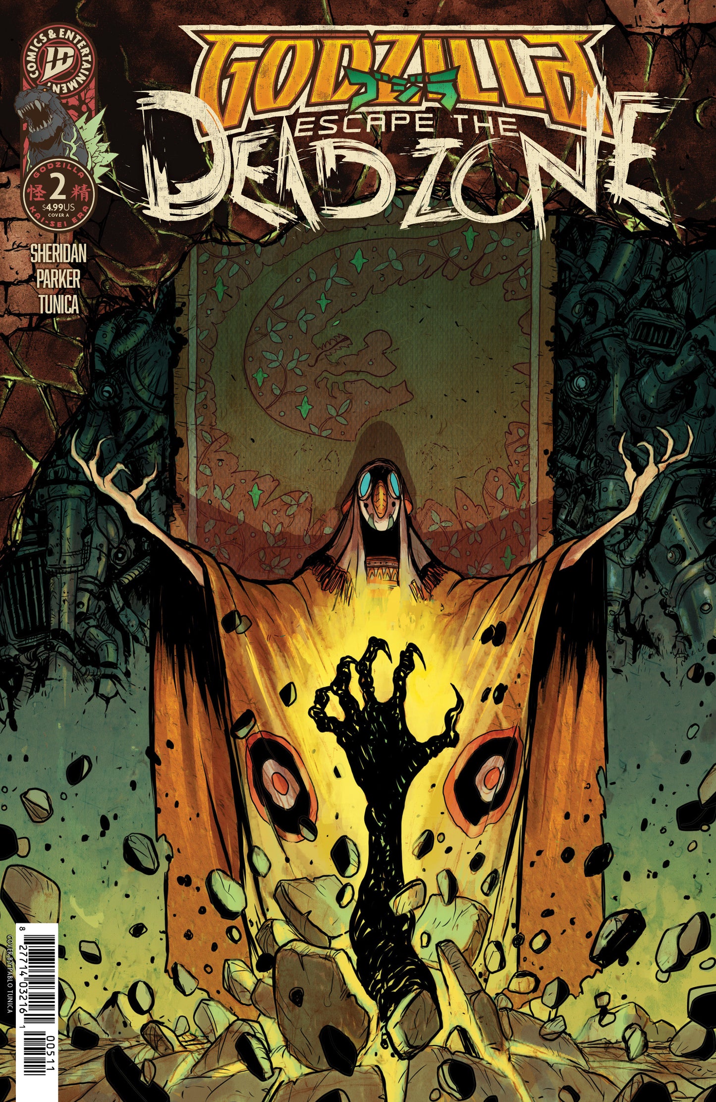GODZILLA ESCAPE DEADZONE #2 COVER A (TUNICA) (Backorder, Allow 4-5 Weeks)