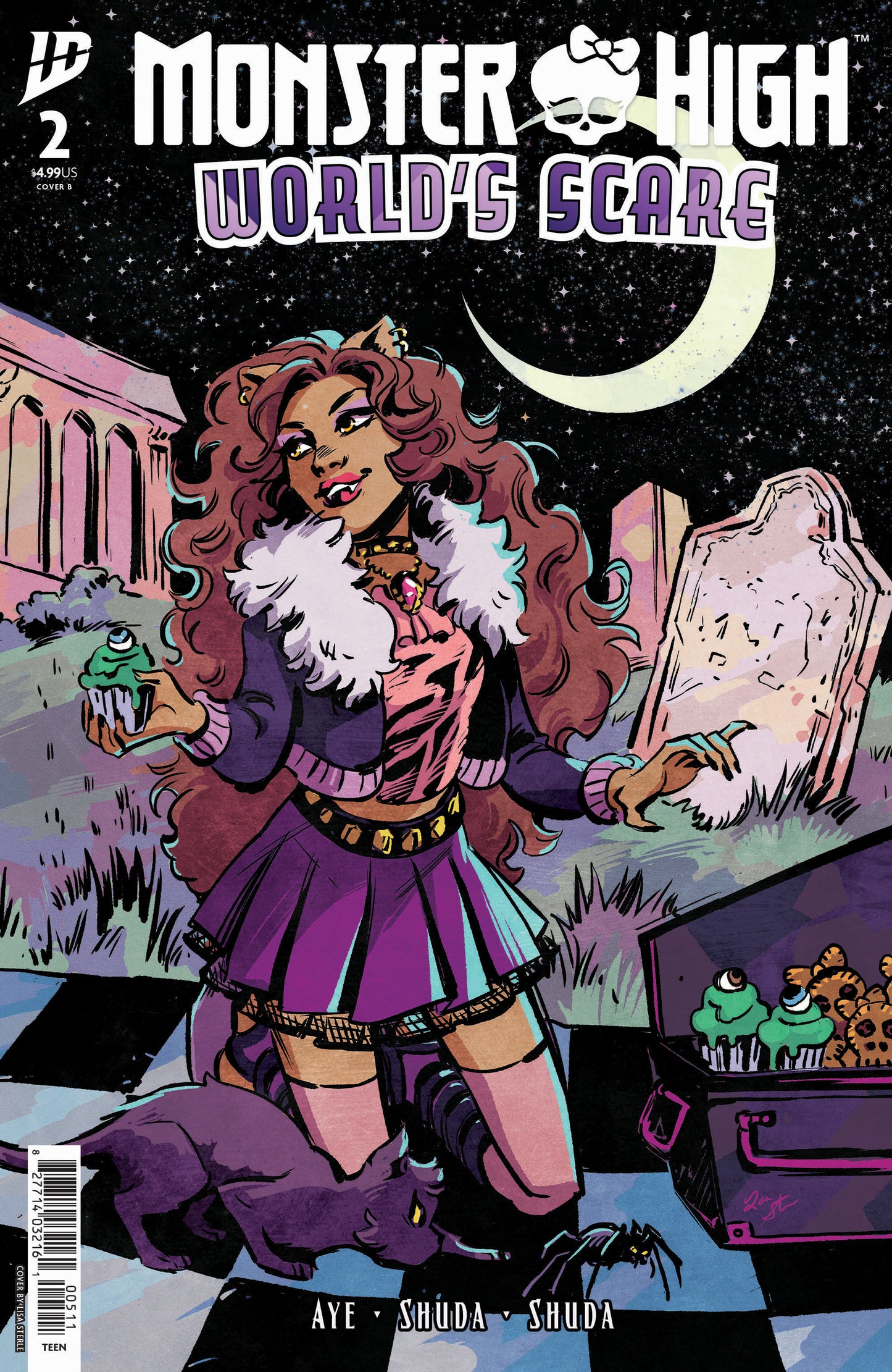 MONSTER HIGH: WORLD'S SCARE #2 VAR B (STERLE) (Backorder, Allow 4-5 Weeks)