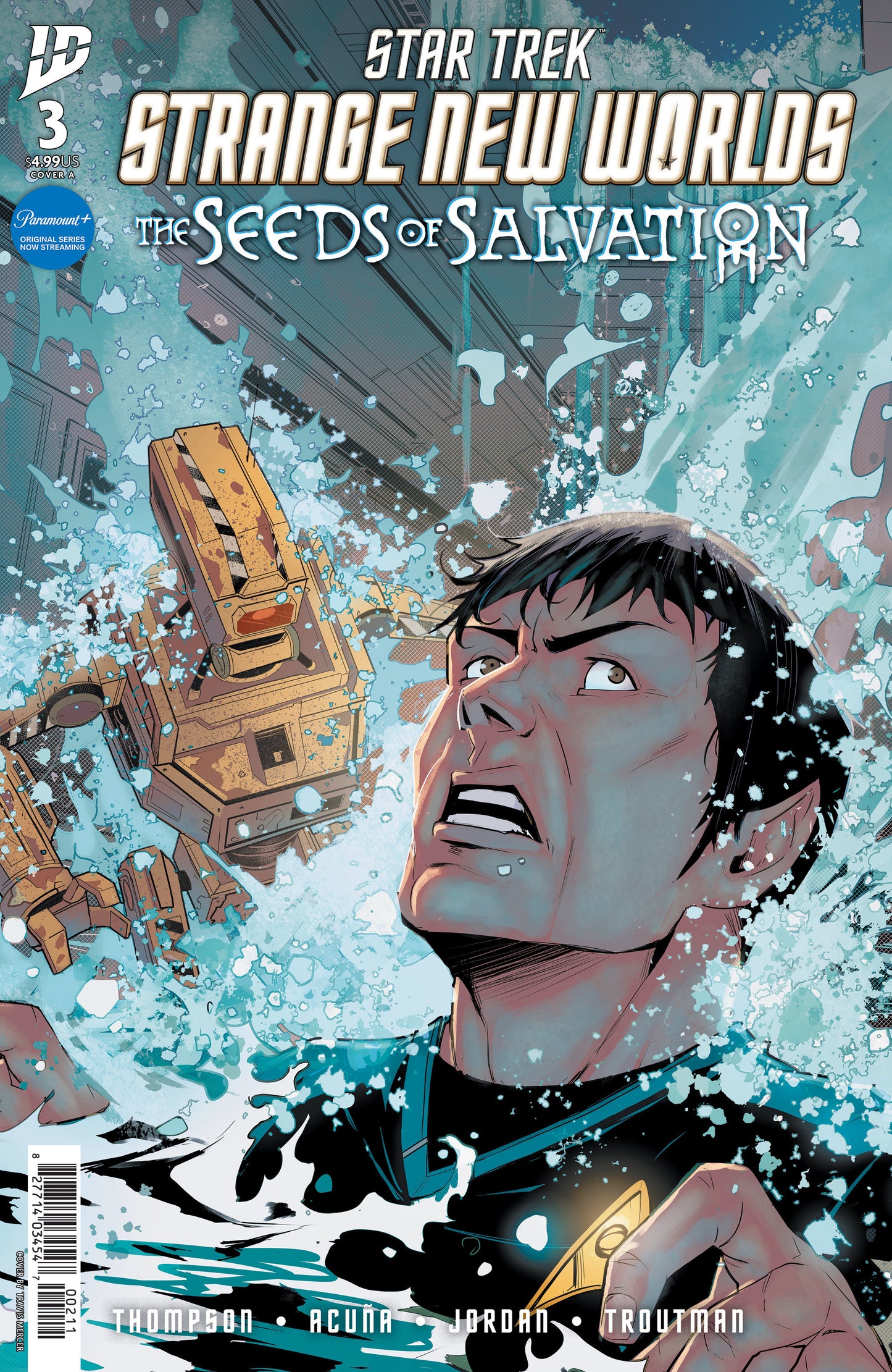 STAR TREK STRANGE NEW WORLDS SEEDS OF SALVATION #3 COVER A (MERCER) (Backorder, Allow 4-5 Weeks)