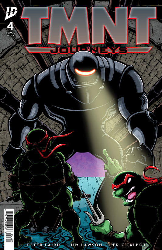 TEENAGE MUTANT NINJA TURTLES JOURNEYS #4 VAR B (BERGER) (Backorder, Allow 4-5 Weeks)
