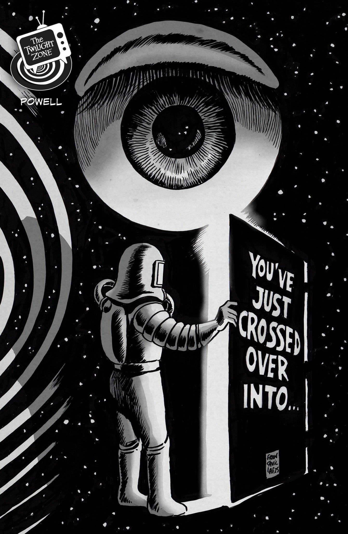 THE TWILIGHT ZONE #4 VAR B (FRANCAVILLA CONNECTING COVER) (04 Feb Release)