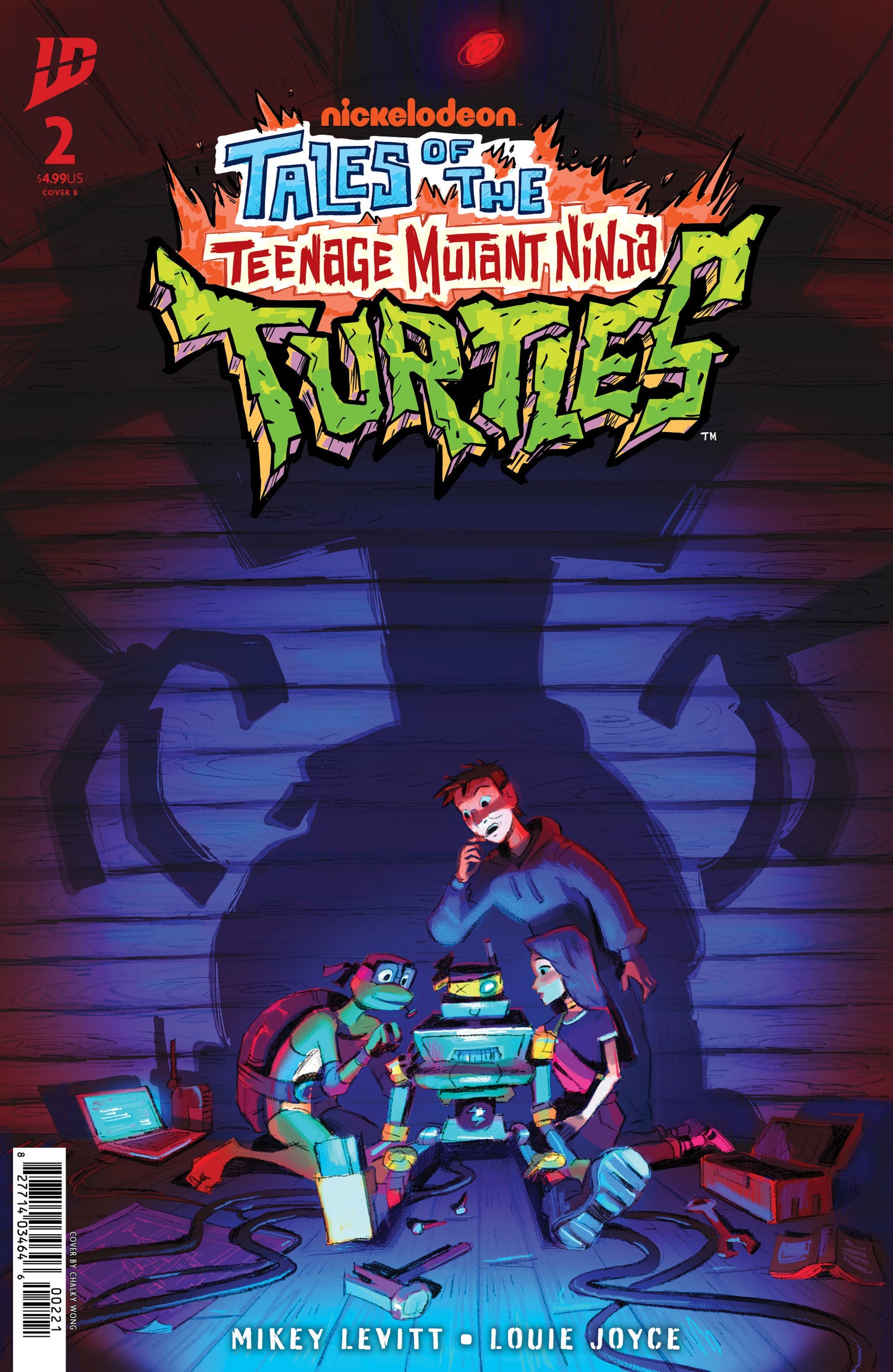 TALES OF THE TEENAGE MUTANT NINJA TURTLES #2 VAR B (WONG) (Backorder, Allow 4-5 Weeks)