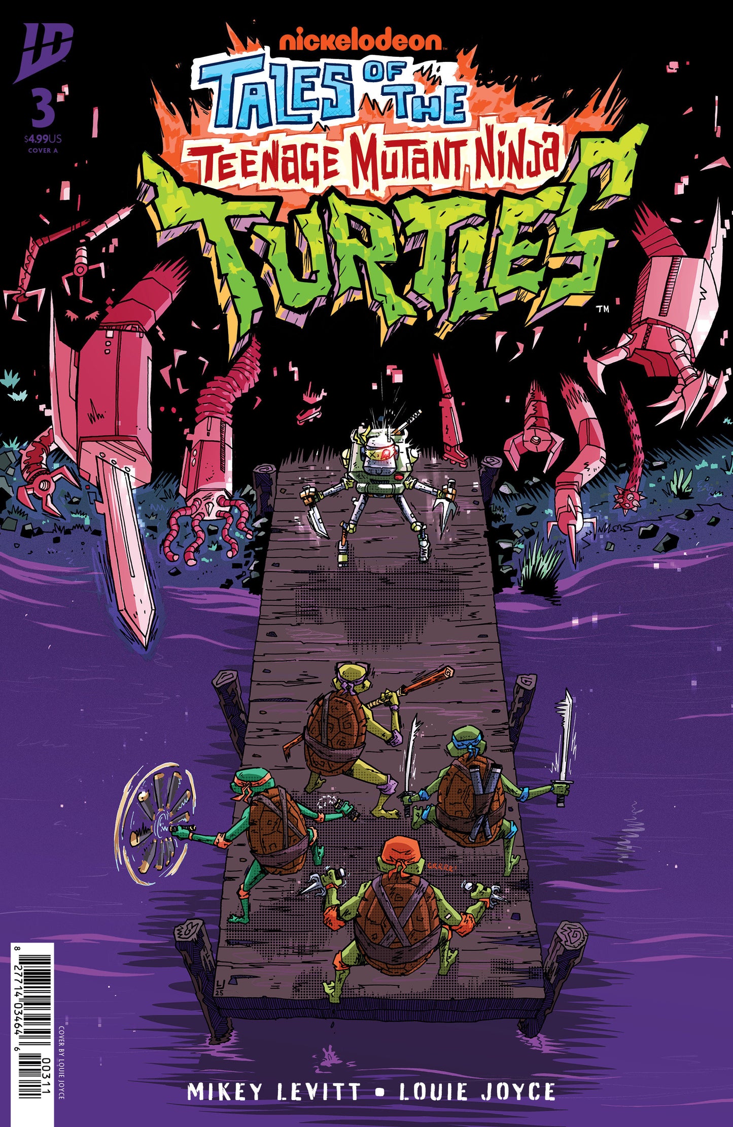 TALES OF THE TEENAGE MUTANT NINJA TURTLES #3 COVER A (JOYCE) (Backorder, Allow 4-5 Weeks)