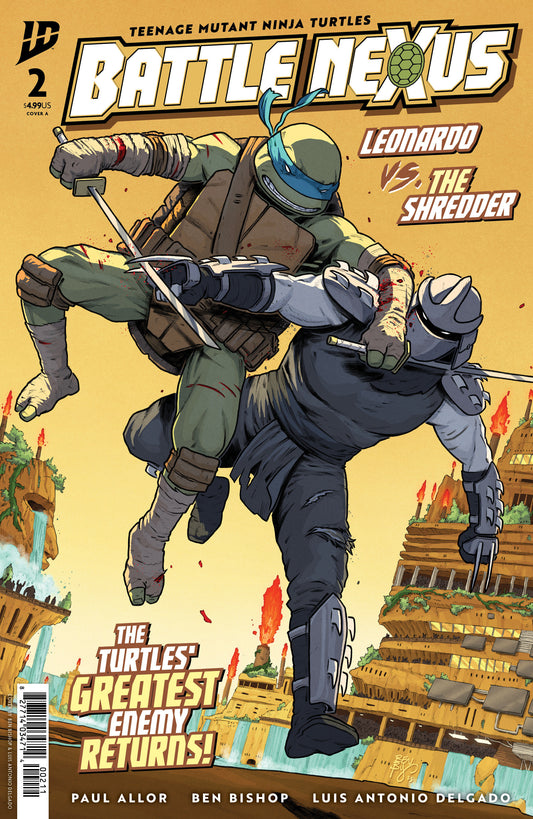 TEENAGE MUTANT NINJA TURTLES: BATTLE NEXUS #2 COVER A (BISHOP) (Backorder, Allow 4-5 Weeks)