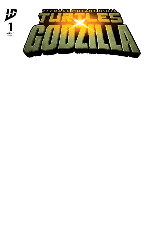 TEENAGE MUTANT NINJA TURTLES X GODZILLA #1 VAR E (SKETCH VAR) (Backorder, Allow 4-5 Weeks)