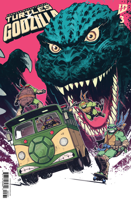 TEENAGE MUTANT NINJA TURTLES X GODZILLA #3 VAR C (WIJNGAARD) (04 Feb Release)