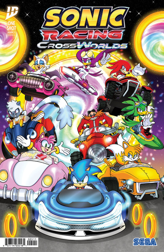 SONIC THE HEDGEHOG: SONIC RACING CROSSWORLDS VAR B (MACK) (Backorder, Allow 4-5 Weeks)