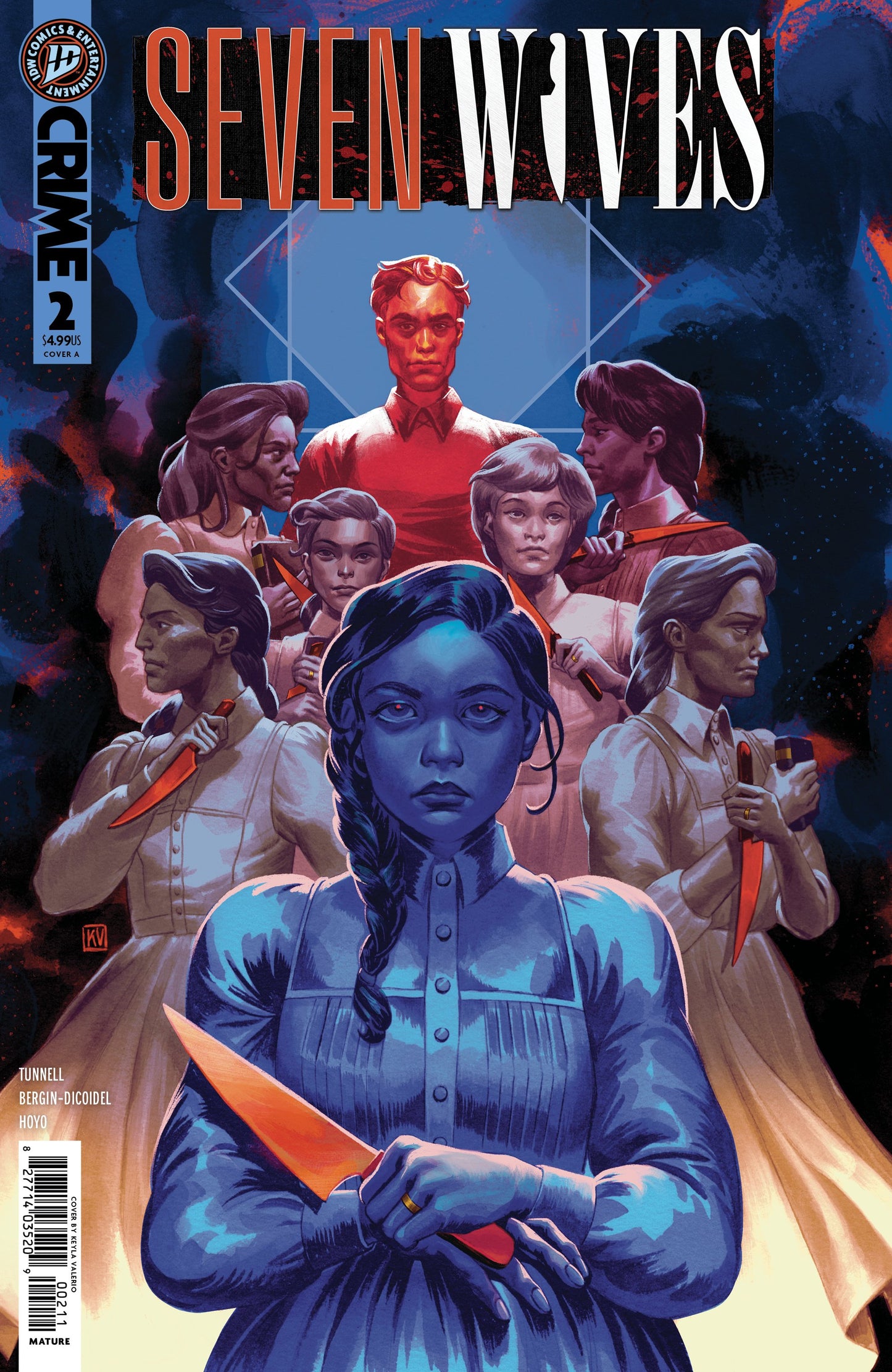 SEVEN WIVES #2 COVER A (VALERIO) (Backorder, Allow 4-5 Weeks)