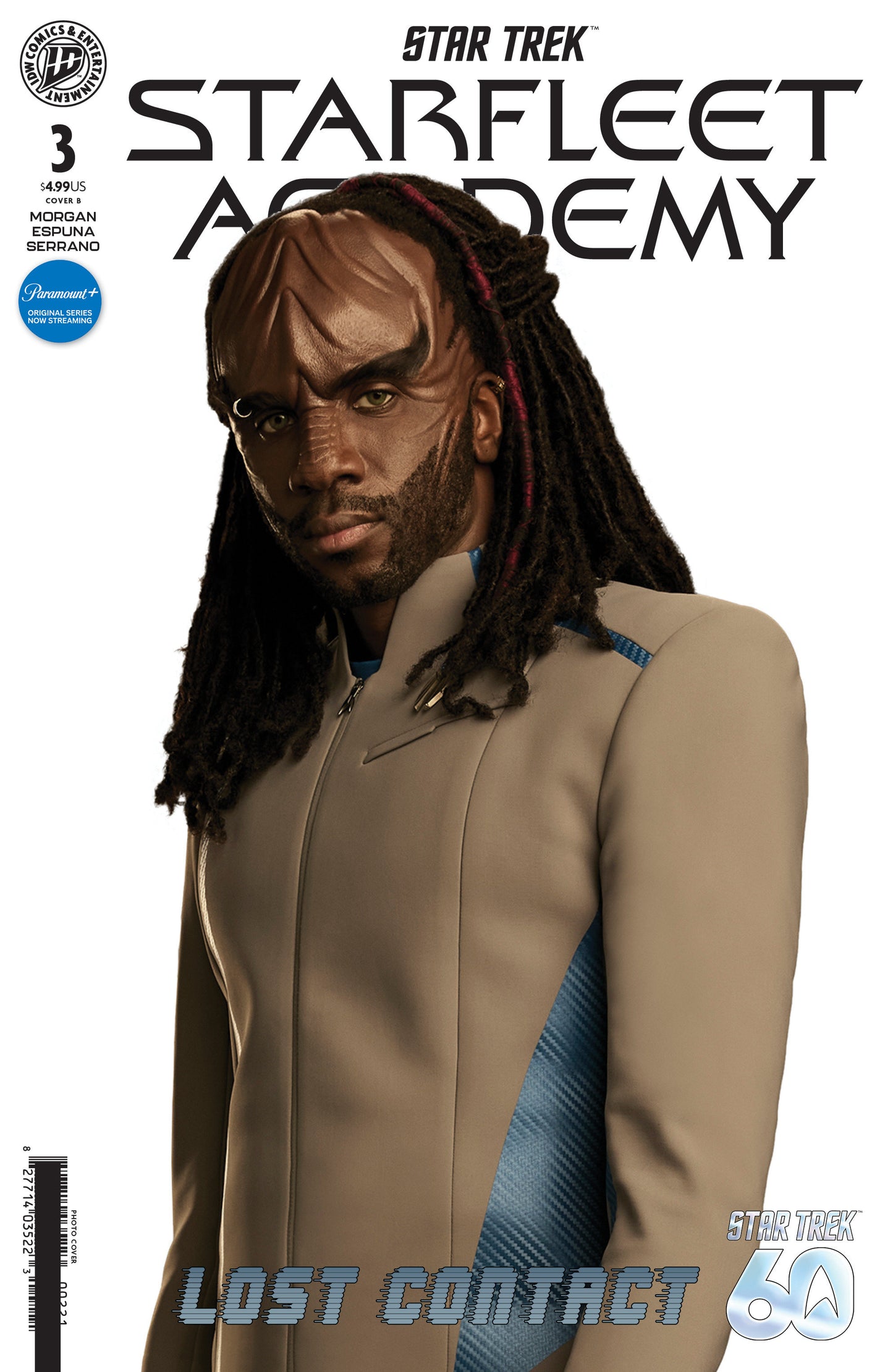 STAR TREK: STARFLEET ACADEMY--LOST CONTACT #3 VAR B (PHOTO VAR) (Backorder, Allow 4-5 Weeks)