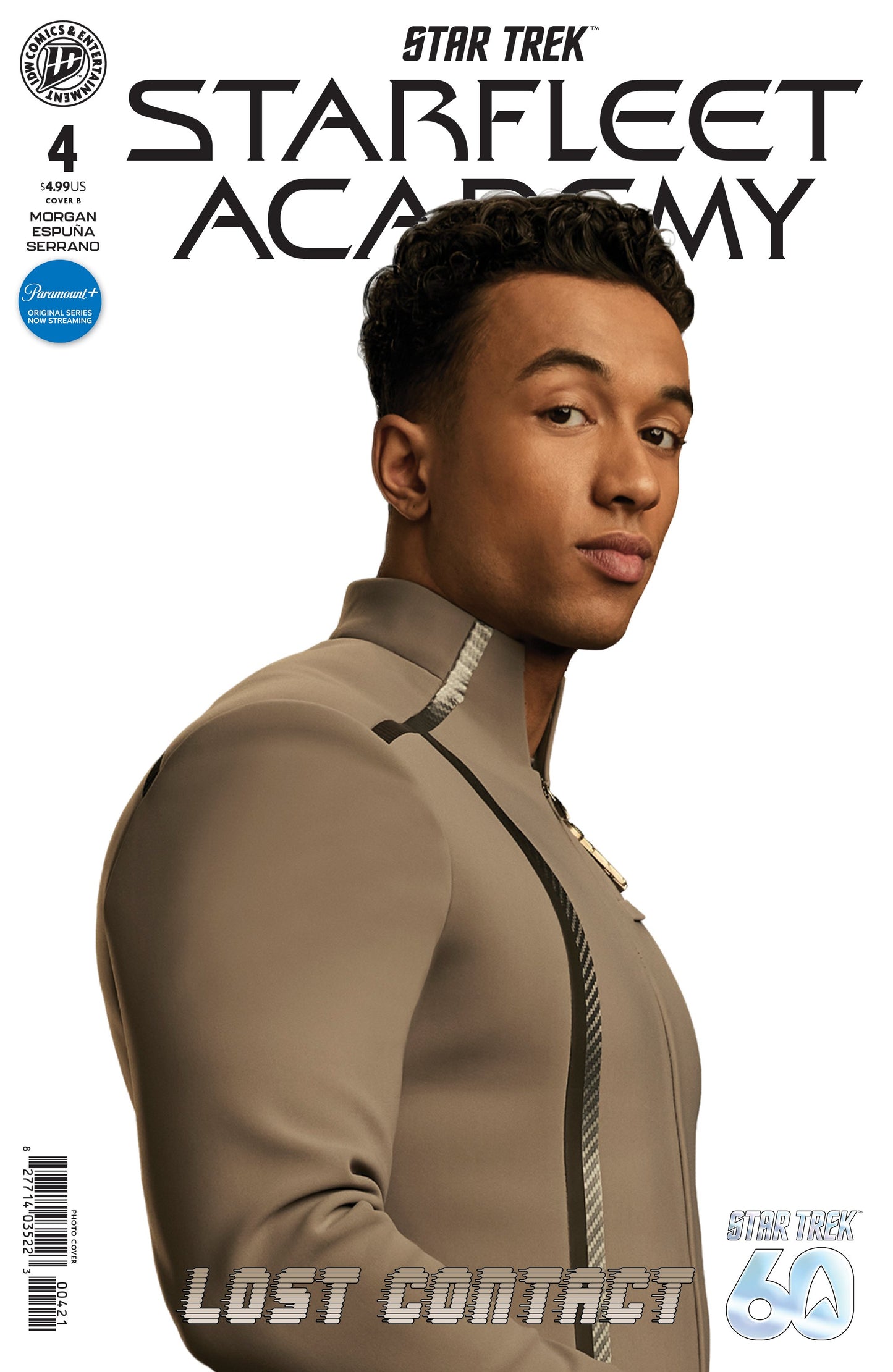 STAR TREK: STARFLEET ACADEMY--LOST CONTACT #4 VAR B (PHOTO VAR) (22 Jul Release)