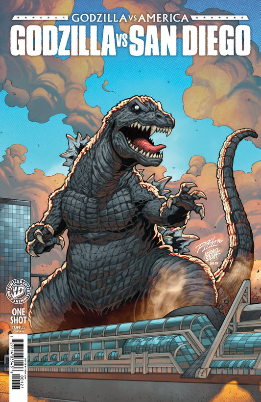 GODZILLA VS. AMERICA: SAN DIEGO VAR B (LIM) (22 Jul Release)