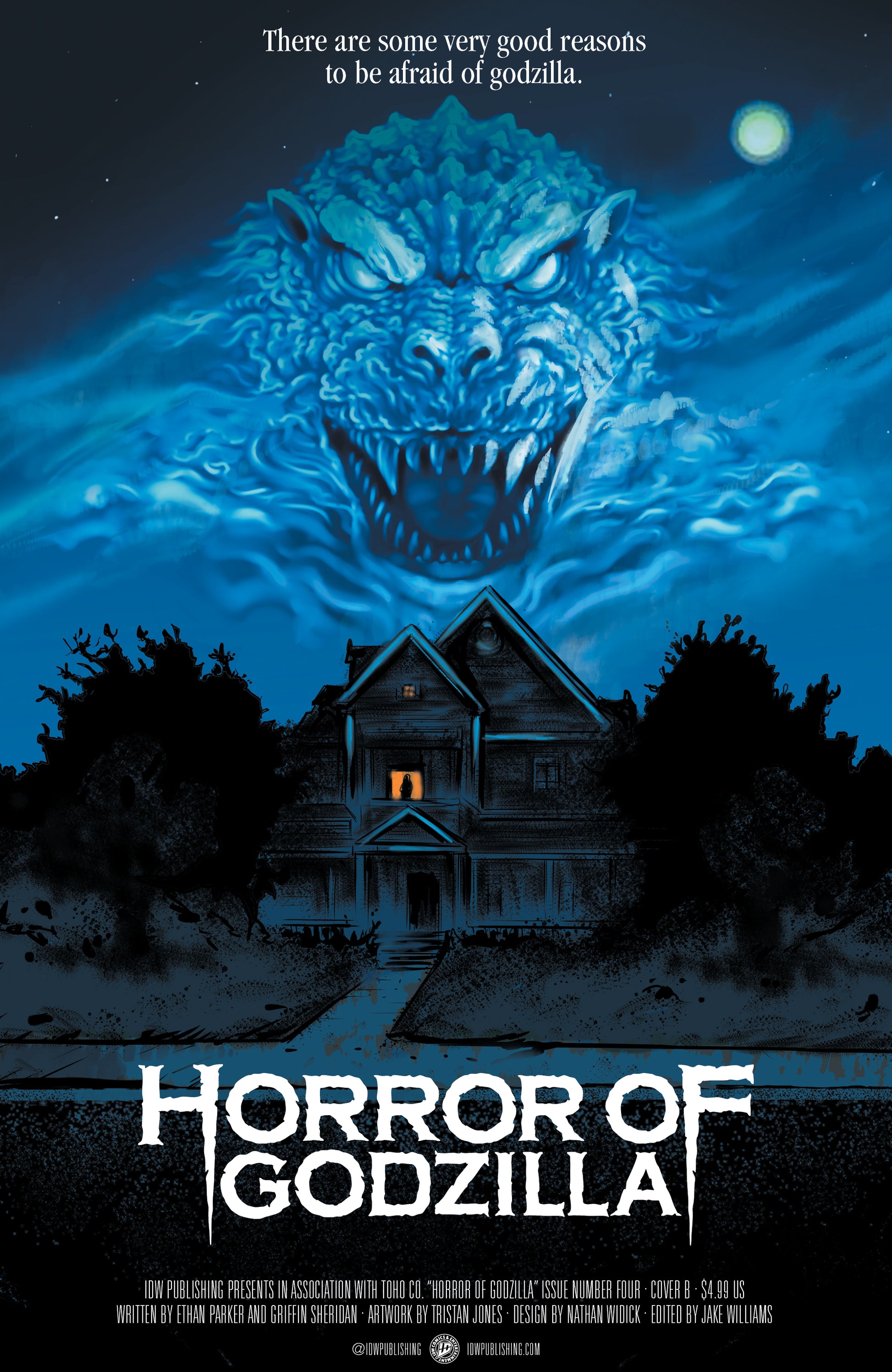 THE HORROR OF GODZILLA [KAI-SEI ERA] #4 VAR B (TUNICA MOVIE HOMAGE COVER) | IDW PUBLISHING | Comicbookeroo