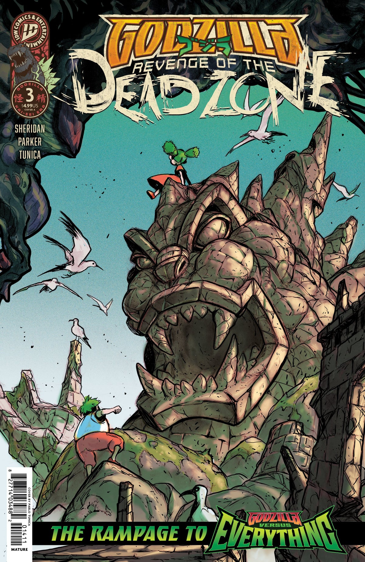 GODZILLA: REVENGE OF THE DEADZONE [KAI-SEI ERA] #3 COVER A