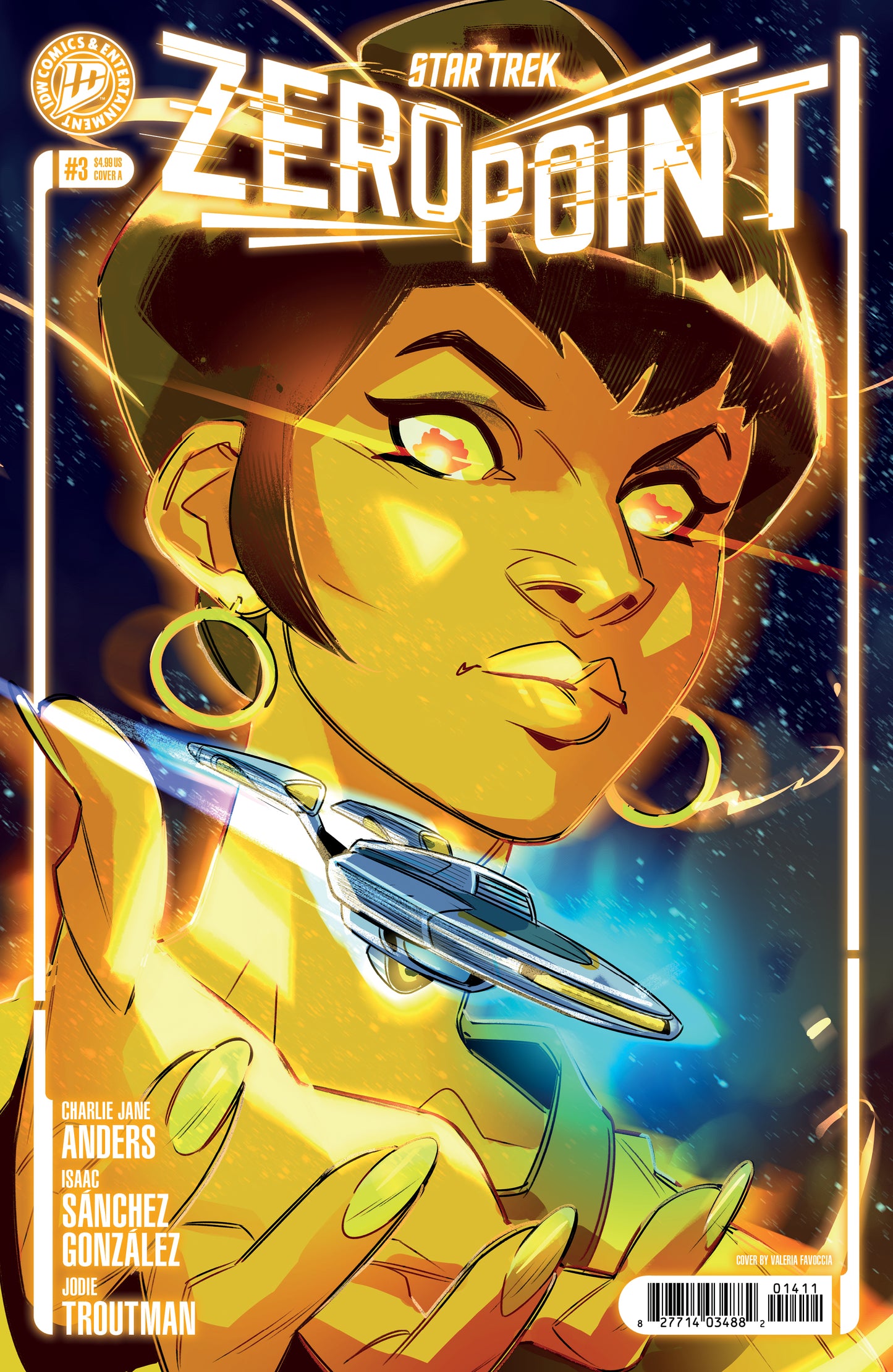 STAR TREK: ZERO POINT #3 COVER A (FAVOCCIA) (06 Jan Release)
