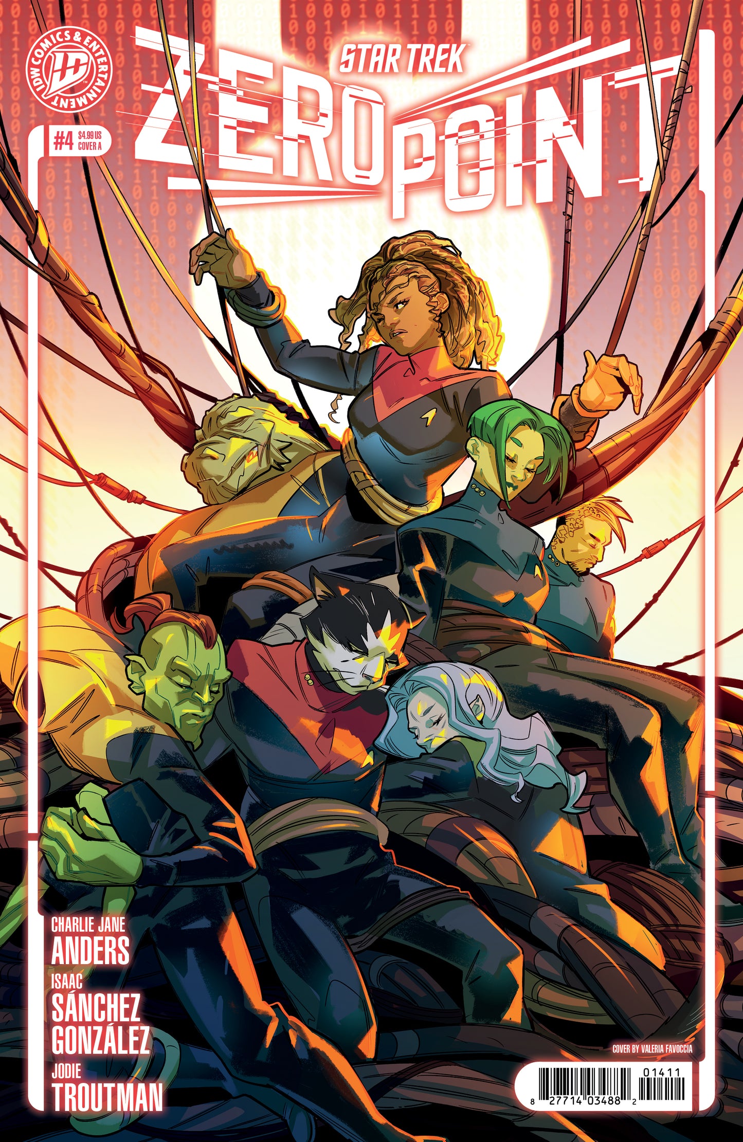 STAR TREK: ZERO POINT #4 COVER A (FAVOCCIA) | IDW PUBLISHING | Comicbookeroo